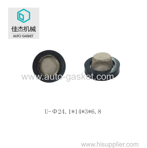 rubber&plastic wrapping mesh gasket on water cleaning machine