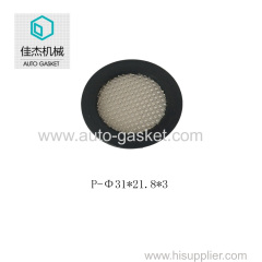 rubber&plastic wrapping filter mesh on water cleaning machine