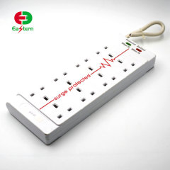 Extension socket Universal Power strip 3 way 10M