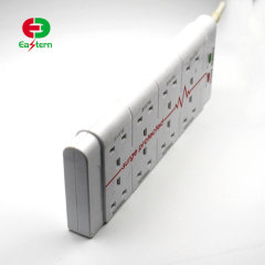 8 Way Power Strip power outlet with surge protection