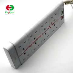 Extension socket Universal Power strip 3 way 10M