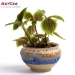 ODM & OEM Handicraft Custom Ceramic Round Bowl Pattern Flower Pot
