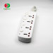 4 outlets UK power board with BSI certificate