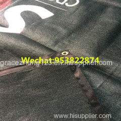dark green knitted mesh fabric/construction fence/privacy screen/ fence tarp/shade/dust & wind net