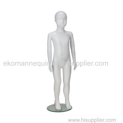 Customized Cheap Kid Robot Plastic Child Full Body Fashion Designer Egg Head Adjustable Black White Boy Girl Mannequins