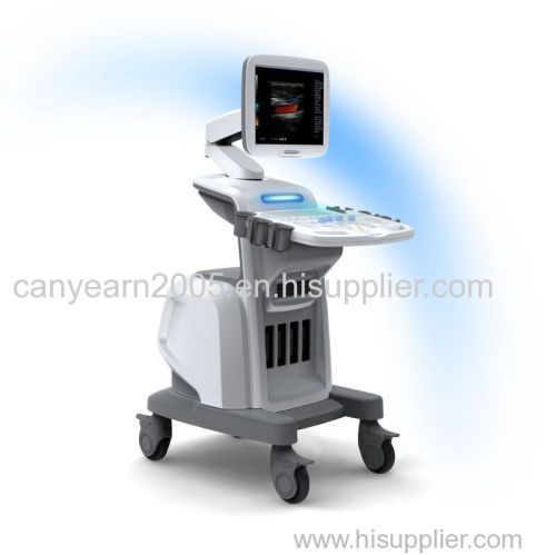 Canyearn Full Digital Trolley Ultrasonic Diagnostic System Color Doppler Ultrasound Scanner with touch screen