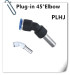 Plug-In 45° Elbow
