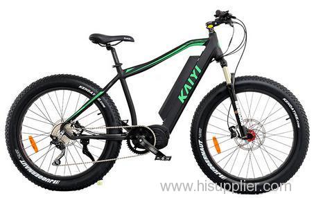 26*4.0 mid drive mountain Bafang Ultra Motor fat tire ebike