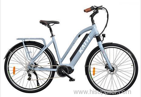 700c lady city 48v350w hidden electric bike motor mid drive