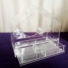 crystal clear acrylic bird feeder window bird feeder house plastic clear acrylic feed tray