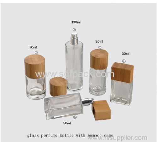 round square bamboo wooden lids for perfume bottle caps 30ml glass perfume bottle wooden lid