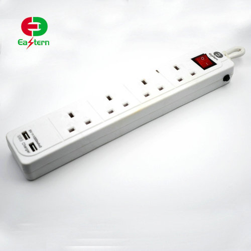 wholesale 4 outlet power strip 2 usb universal power socket