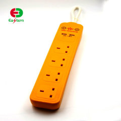 2 USB 4 Way Surge protector power strip extention power socket UK plug for smartphone table