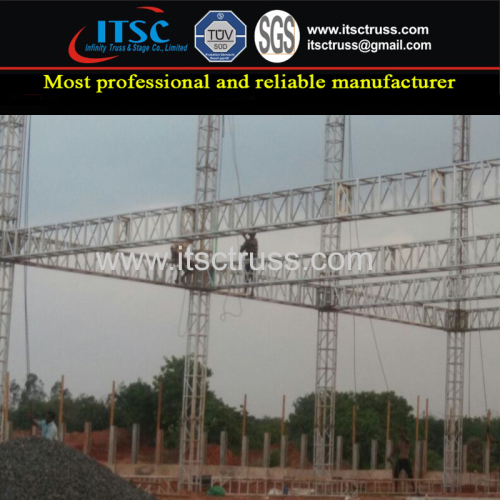 Truss Rigging for Egypt Pyramid Outdoor Event