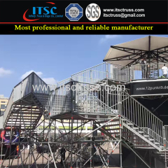 Trussing Staging Rigging with Scaffolding for VIP Zone Support