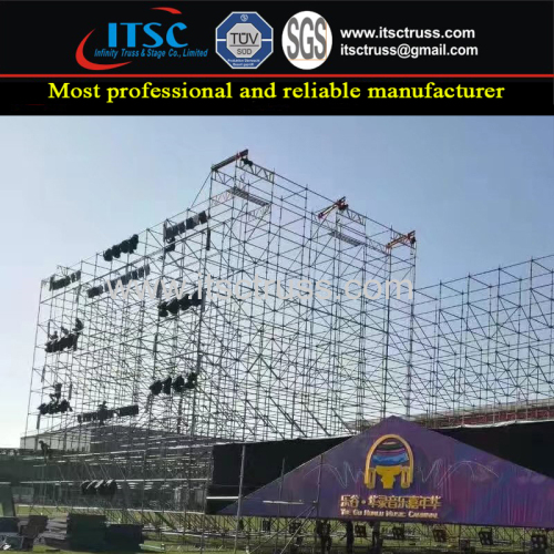 Truss Rigging with Stage Lighting Scaffolding (Real Factory in Guangzhou)