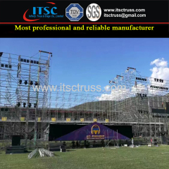 Truss Rigging with Stage Lighting Scaffolding (Real Factory in Guangzhou)