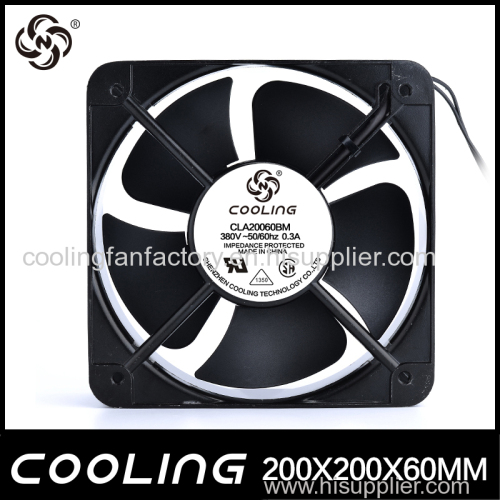 20060 AC 220V Sirocco Industrial Exhaust Fan 200mm Large Air Volume Cooling Fan Fireplace Exhaust Fan