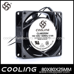 8025 4 Inch AC 110V 80X80X25mm Axial Fan Factory