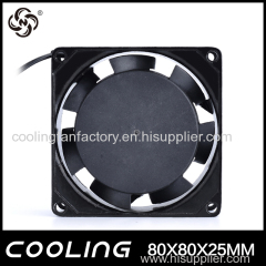 8025 4 Inch AC 110V 80X80X25mm Axial Fan Factory