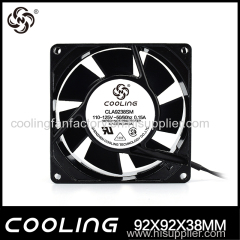 92mm 9225 AC 220V Computer PC Case Cooling Fan Square/Round Frame Waterproof Motor Fan