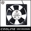 12025 AC 220 Volt 110 Volt 380 Volt No Freon Bair Cooling Fan for Printer 120 mm Ec Cooling Fan