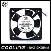 110mm X 110mm X 25mm 11025 4 Inch AC 110 Volt Cooling Fan