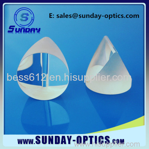 Optical Bk7 k9 glass powell lens prism 5° 10° 30° 60° 90° 110° 120°