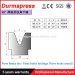 multi v die block for hydraulic press brake