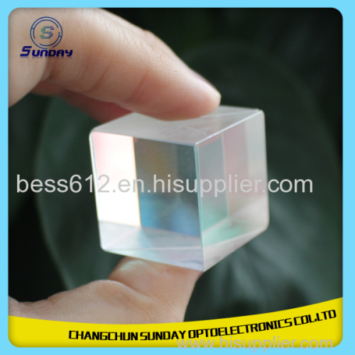 Optical Glass Beam Splitter Cube BK7 K9 UV Fused Silica Sapphire