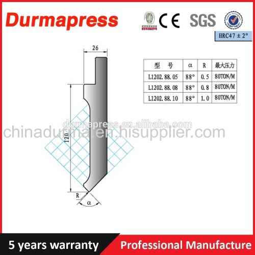 Press Brake Dies for Hydraulic Press Brake Machine