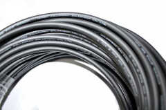 6.0 mm2 DC 1500V single core PV wire solar cable for photovoltaic power systems with TUV EN50618 Approved.