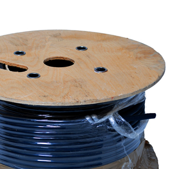 6.0 mm2 DC 1500V single core PV wire solar cable for photovoltaic power systems with TUV EN50618 Approved.