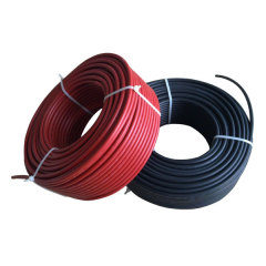 2.5mm2 DC 1500V single core PV wire solar cable for photovoltaic power systems with TUV EN50618 Approved.