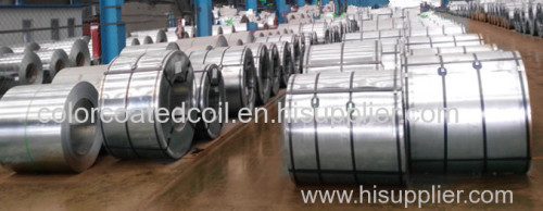color coated cold rolled and galvanized steel coil