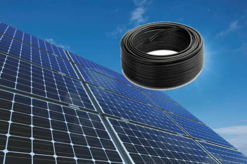 double core 2*2.5mm2 DC 1000/1800V PV wire solar cable for photovoltaic power systems