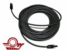 DC solar junction cable with MC4 connectors (male and female) of 2.5mm2 4.0 mm2 6.0 mm2 and 10 mm2 cables with TUV and