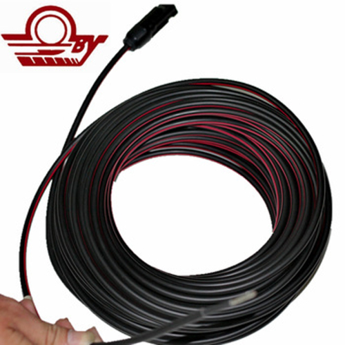 DC solar extension cable with MC4 connectors (male and female) of 2.5mm2 4.0 mm2 6.0 mm2 and 10 mm2 cables with TUV UL