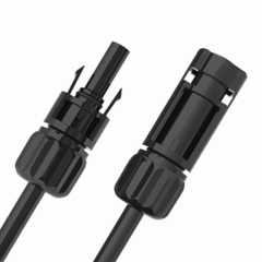 DC solar extension cable with MC4 connectors (male and female) of 2.5mm2 4.0 mm2 6.0 mm2 and 10 mm2 cables with TUV UL