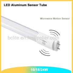 China LED T8 Microwave Radar Induction Sensor LED Tube 24w