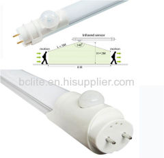 LED PIR Sensor Tube Light Retrofit Fluorescent Energy Saving T8 T12 Replacement