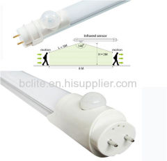 T8 human body Sensor Led Tube Light 600mm 10w smart sensor light