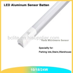 sensor led t8 tube lamp 1.2m integrated batten