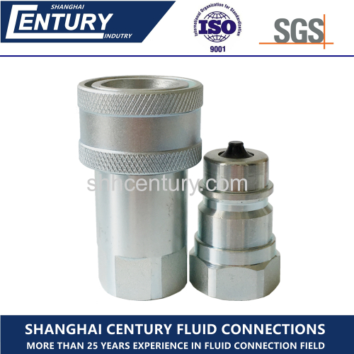 ISO 7241-1 Series A Hydraulic Quick Disconnect Couplers Socket Female Thread Agricultural Quick Disconnects