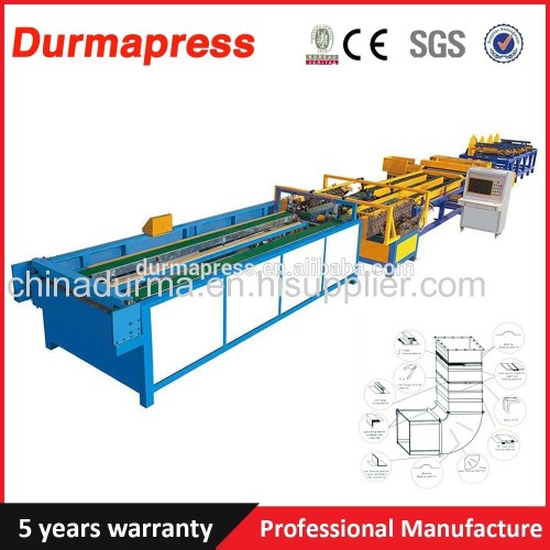 Fully automatic U shape Air Duct Production Line 5 fabrication machine