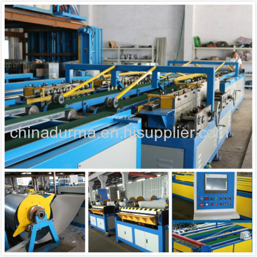 Manufacturer of square hvac air duct making machine