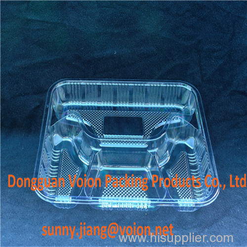 Transparent Plastic Tray for Food Container Safety and Eco-Friendly for Snacks Packing