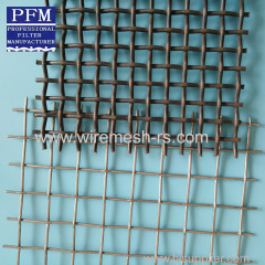 2mm Stainless Crimped Wire Mesh