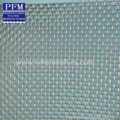 10mm stainless steel square crimped mesh