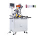 Automatic paper hang tag eyeleting machine